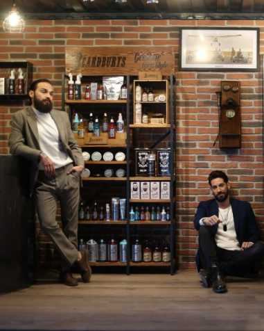 Expositor de pie (Madera-Metal) Beardburys