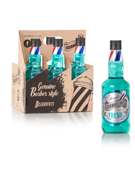 Champú Refrescante sin Parabenos Beardburys Fresh