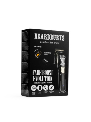 Máquina Cortapelos Profesional Fade Boost Evolution Beardburys