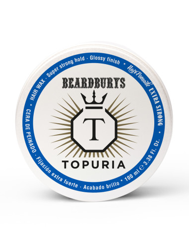 Hair Wax Extra Strong Hold TOPURIA Limited Edition