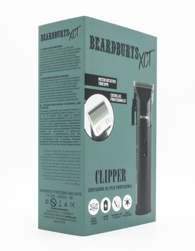 Máquina Cortapelos Profesional Beardburys Clipper XCT