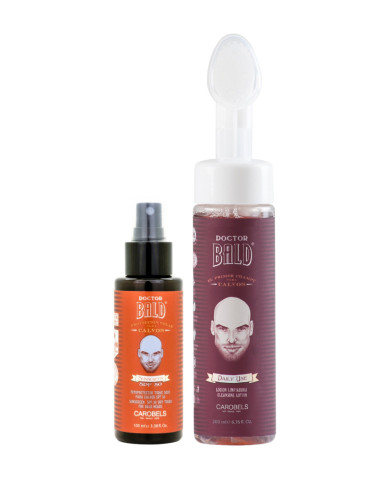 Doctor Bald Sun Protection and After Sun Pack for Bald Heads