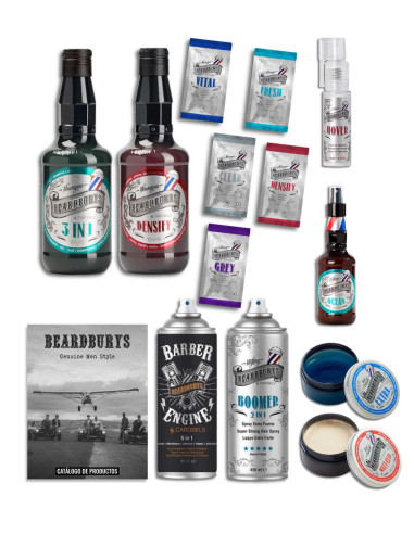 Kit di Inizio Prodotti per Barberia Welcome Pack Beardburys