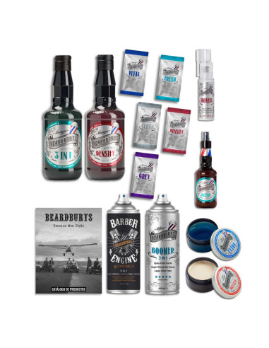 Kit di Inizio Prodotti per Barberia Welcome Pack Beardburys