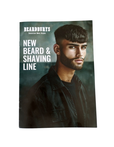 Folleto Nueva Línea de Barba Beardburys | Descúbrela
