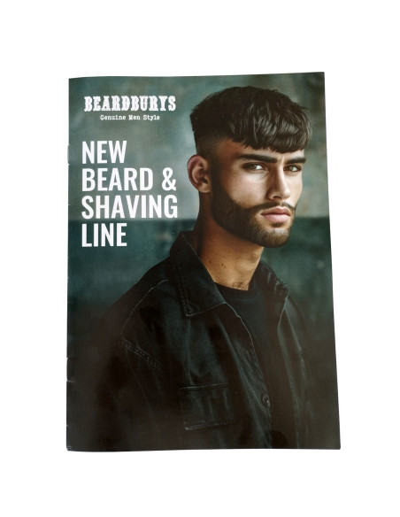 Folleto Nueva Línea de Barba Beardburys | Descúbrela