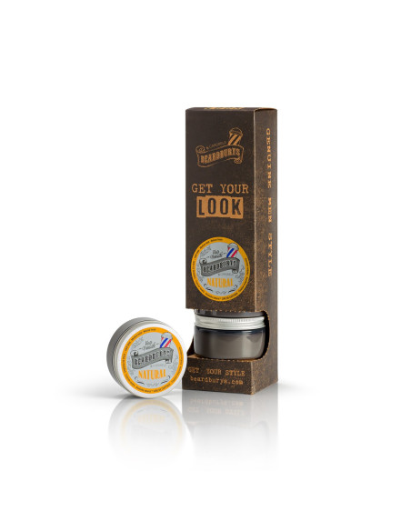 Cera para el Pelo Beardburys Natural – Fijación Media