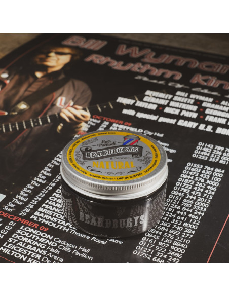 Cera para el Pelo Beardburys Natural – Fijación Media