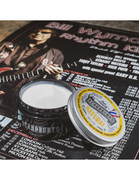 Cera para el Pelo Beardburys Natural – Fijación Media