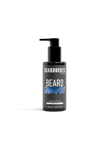 Original Heritage Beard Shampoo & Oil Kit + Black Edition Toiletry Bag