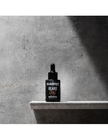 Beard Oil with Essential Oils Amber Midnight Beardburys