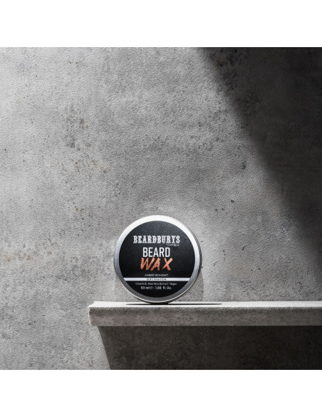 Cera para la Barba Fijación Suave Amber Midnight Beardburys