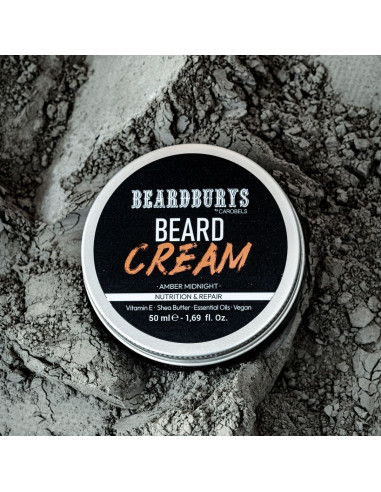 Crema de Barba Nutritiva y Reparadora Amber Midnight Beardburys