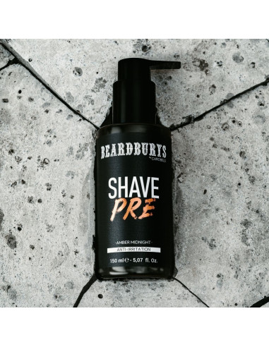Crema de Pre-Afeitado Anti-Irritación Amber Midnight Beardburys