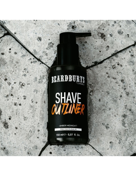 Precision Shaving Gel Outliner Amber Midnight Beardburys