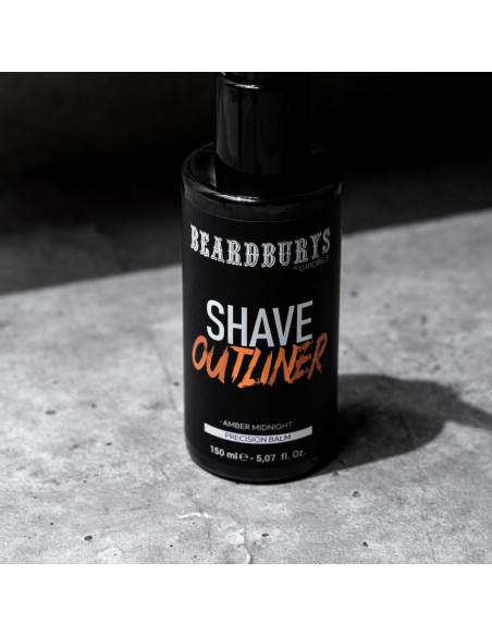 Precision Shaving Gel Outliner Amber Midnight Beardburys