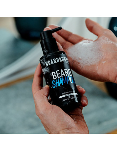 Original Heritage Beard Shampoo & Oil Kit + Black Edition Toiletry Bag