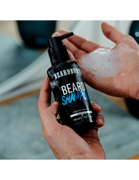 Kit Shampoo e Olio da Barba Original Heritage + Beauty Case Edizione Nera