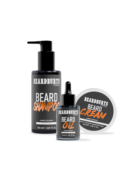 Kit Cura della Barba Amber Midnight Beardburys