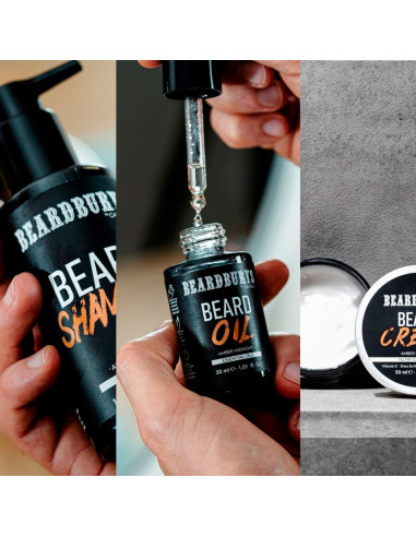 Kit Cura della Barba Amber Midnight Beardburys