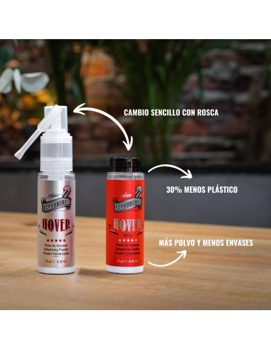Hover Volume Powder Pack + Refill | Pro Matte Hold by Beardburys