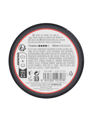 Matt-Clay Hair Pomade