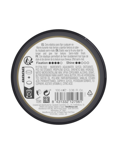 Cera per Capelli Beardburys Spider