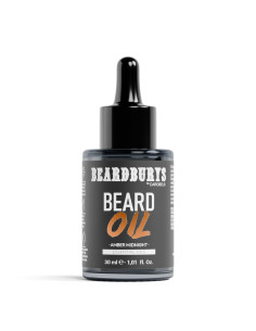 Beard Oil with Essential Oils Amber Midnight Beardburys