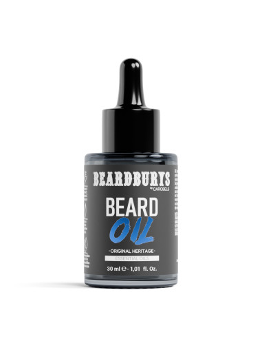 Beard Oil with Essential Oils Original Heritage Beardburys