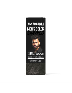 Shampoo Colorante – Tinta per Barba e Baffi 2N Nero 2