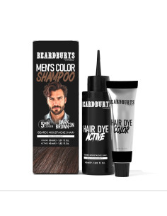 Shampoo Colorante – Tinta per Barba e Baffi 3N Castano Scuro