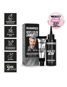 Tinta Barba 9G Grigio | Shampoo Colorante Naturale | Beardburys