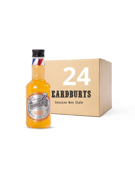 Kit 24 Mini Champús Daily Beardburys | Sin Sulfatos – Uso Diario