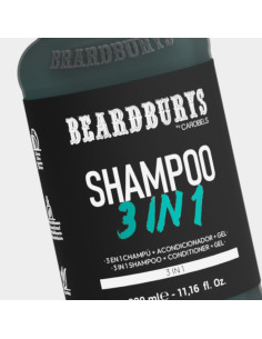 3 in 1 Shampoo, Conditioner and Gel Beardburys 2