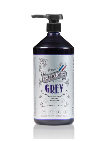 Hair Shampoo for Men Beardburys Grey
