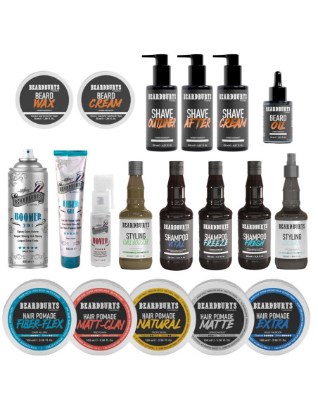 Kickstart Kit – Pack Profesional para Barbería Beardburys