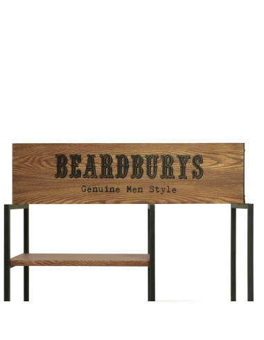 Expositor de Pie Madera y Metal Beardburys | Barberías