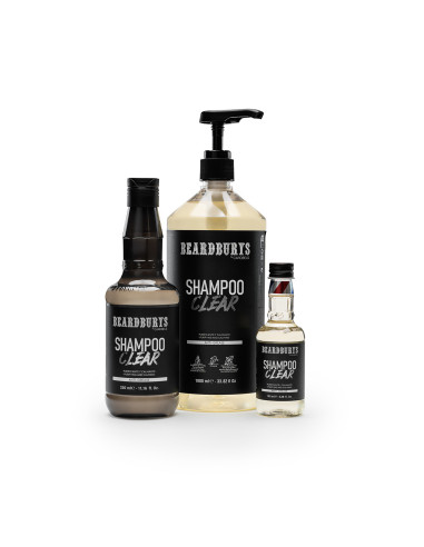 Clear - Shampoo for Oily Hair Beardburys