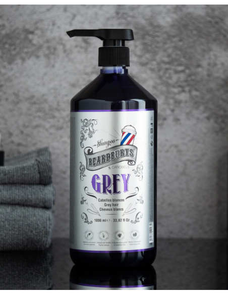 Shampoo per Capelli Bianchi Beardburys Grey