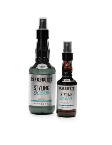 Spray de Agua Marina Beardburys Ocean - Volumen y Fijación Natural