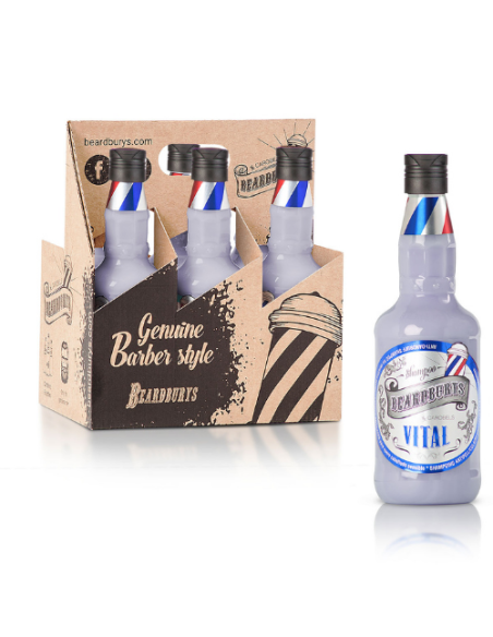 Champú Anticaspa Sin Parabenos Beardburys Vital