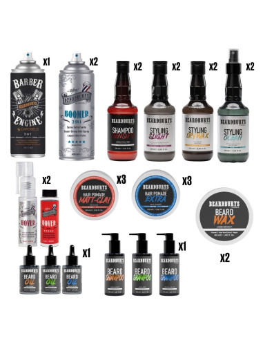 Pack Level up barber