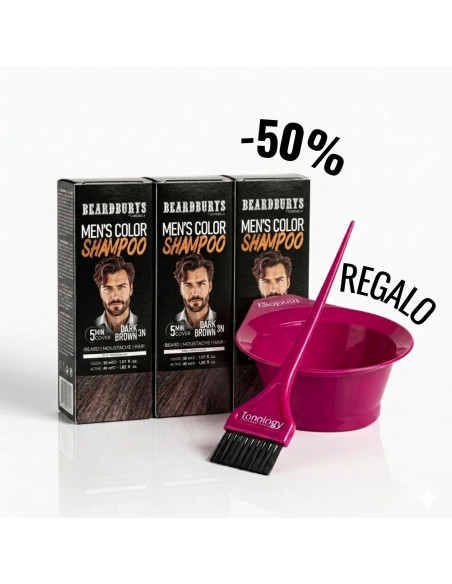 Color Shampoo Promo: 3rd Unit -50% OFF + FREE Bowl & Brush