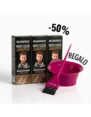 Color Shampoo Promo: 3rd Unit -50% OFF + FREE Bowl & Brush