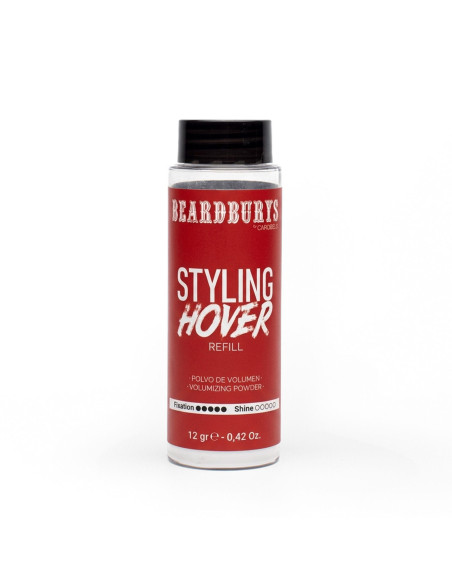 Pack Hover + Ricarica Beardburys | Polvere Volumizzante Pro | Finitura