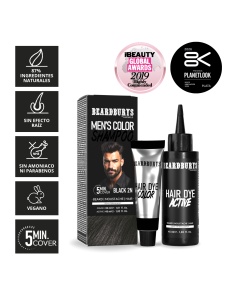 Tinta Barba 2N Nero | Shampoo Colorante Naturale | Beardburys