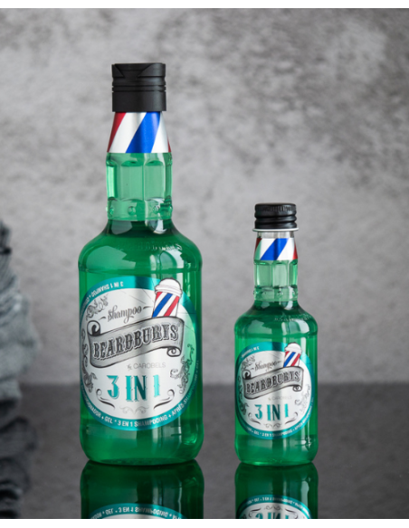 Shampoo, Balsamo e Bagnoschiuma 3 In 1 Beardburys