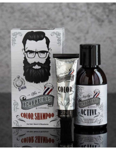 Tinte para Barba y Bigote y Champú Negro Beardburys 2