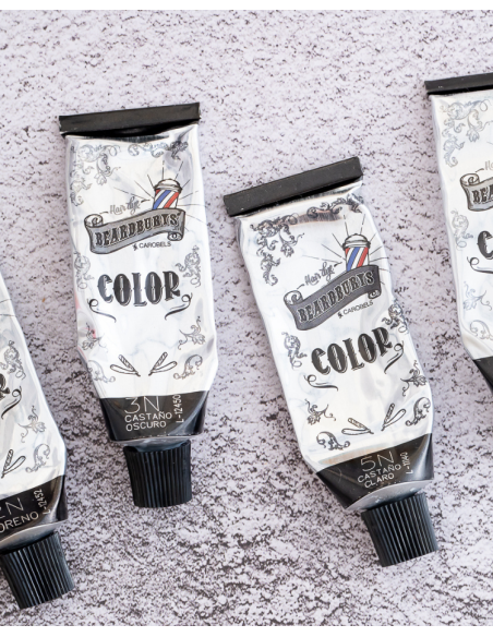 Tinte para Barba y Bigote y Champú Gris Beardburys