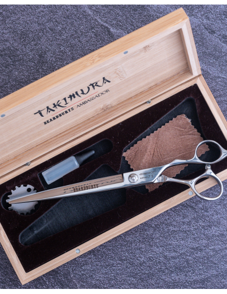 Tijeras de Barbería Takimura Corte